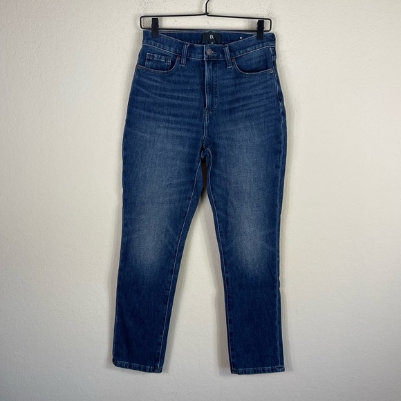 Banana Republic Ariane High Rise Slim Jeans in Dark Wash Size 28 - Picture 2 of 10